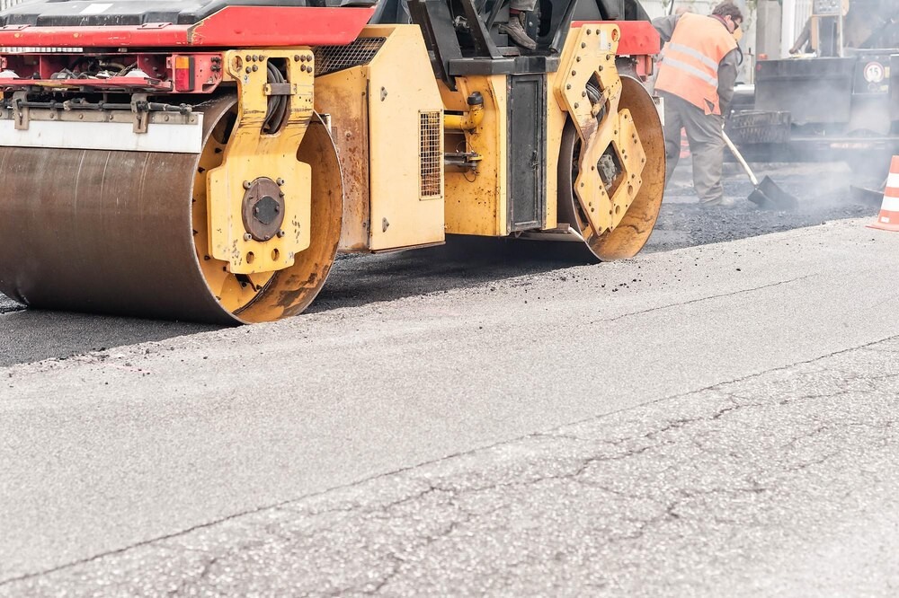 Prace drogowe przy Miejskim Ośrodku Sportu i Rekreacji