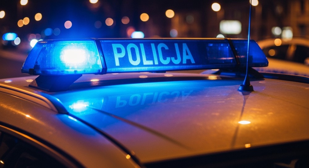 POLICJANTKI ZATRZYMAŁY MALUJĄCEGO MĘŻCZYZNĘ PRZY KOMENDZIE